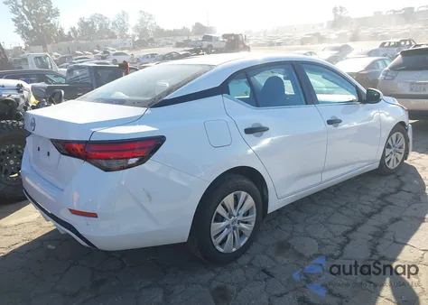 2025 Nissan Sentra S z USA, uszkodzony, nr VIN 3N1AB8BV7SY235836